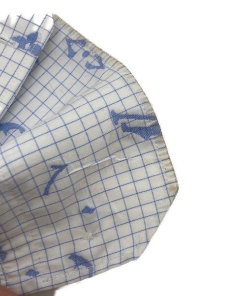 LOUIS VUITTON（ルイ ヴィトン）LOUIS VUITTON (ルイ ヴィトン) モノグラムロゴシャツ スカイブルー サイズ:SIZE Sの古着・服飾アイテム