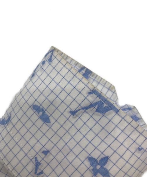 LOUIS VUITTON（ルイ ヴィトン）LOUIS VUITTON (ルイ ヴィトン) モノグラムロゴシャツ スカイブルー サイズ:SIZE Sの古着・服飾アイテム