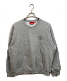 SUPREME（シュプリーム）の古着「CREST CREWNECK スウェット」｜グレー