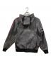 adidas originals (アディダスオリジナル) THUG CLUB (サグ クラブ) TEAMGEIST FAUX LEATHER JACKET グレー サイズ:SIZE XS：40000円