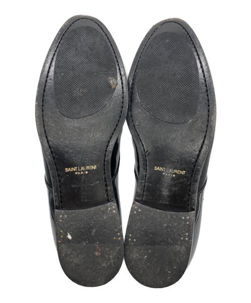 Saint Laurent Paris（サンローランパリ）Saint Laurent Paris (サンローランパリ) パテントドレスシューズ ブラック サイズ:	SIZE 43の古着・服飾アイテム