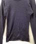 中古・古着 COMME des GARCONS COMME des GARCONS (コムデギャルソン コムデギャルソン) クルーネックニット ネイビー サイズ:	SIZE SS：6000円