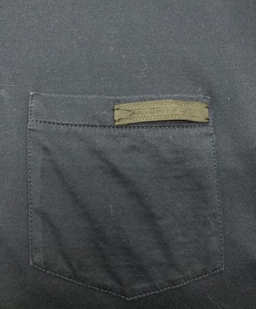 PRADA（プラダ）PRADA (プラダ) ポロシャツ ネイビー サイズ:XXLの古着・服飾アイテム