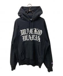 WACKO MARIA×Champion（ワコマリア×チャンピオン）の古着「リバースウィーブロゴパーカー」｜ブラック