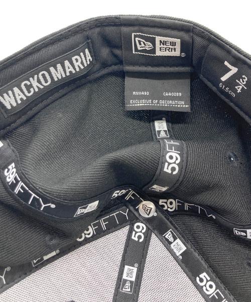 WACKO MARIA（ワコマリア）WACKO MARIA (ワコマリア) New Era (ニューエラ) low profile 59 fifty ブラック サイズ:７　3／4の古着・服飾アイテム