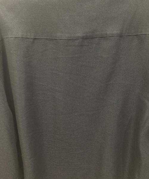 AXIST（アクセス）AXIST (アクセス) レーヨンシャツジャケット ブラック サイズ:SIZE XLの古着・服飾アイテム