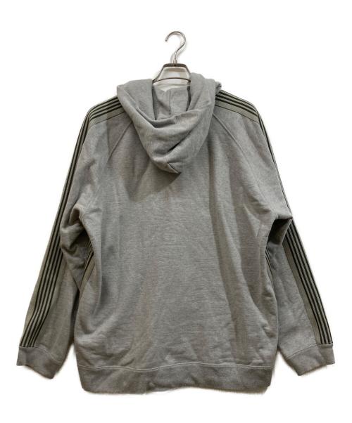 Needles（ニードルズ）Needles (ニードルズ) nubian (ヌビアン) ZIPPED TRACK HOODY グレー サイズ:XXLの古着・服飾アイテム