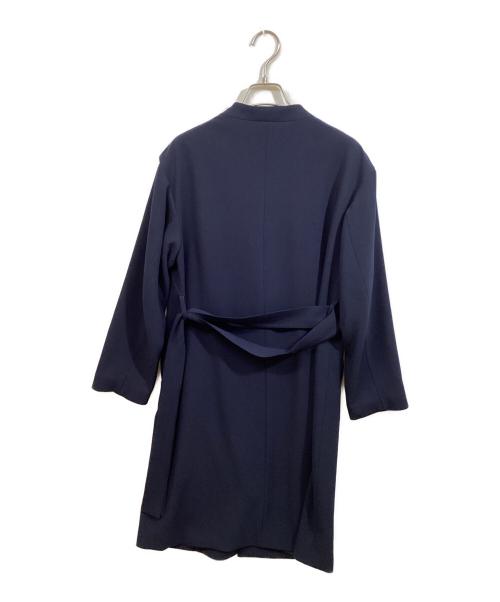PLST（プラステ）PLST (プラステ) ノーカラーコート ネイビー サイズ:Sの古着・服飾アイテム