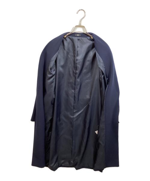 PLST（プラステ）PLST (プラステ) ノーカラーコート ネイビー サイズ:Sの古着・服飾アイテム