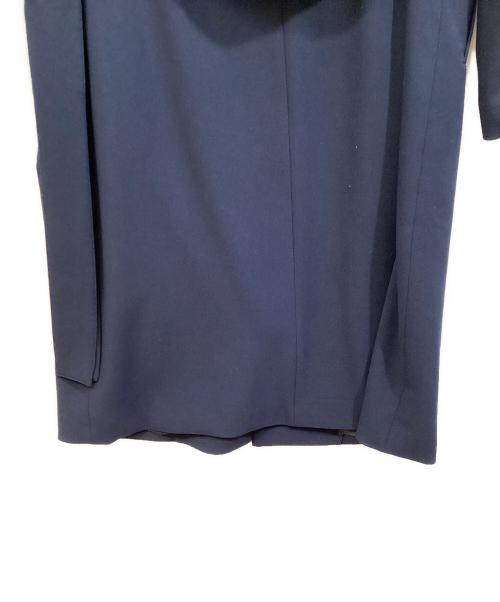 PLST（プラステ）PLST (プラステ) ノーカラーコート ネイビー サイズ:Sの古着・服飾アイテム