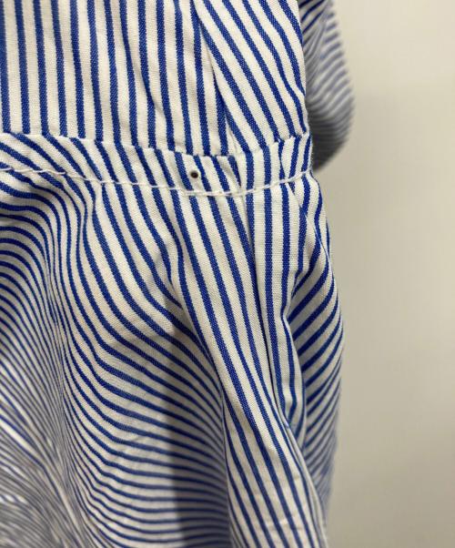 ZUCCA（ズッカ）ZUCCA (ズッカ) ドッキングストライプワンピース ネイビー サイズ:	SIZE Mの古着・服飾アイテム