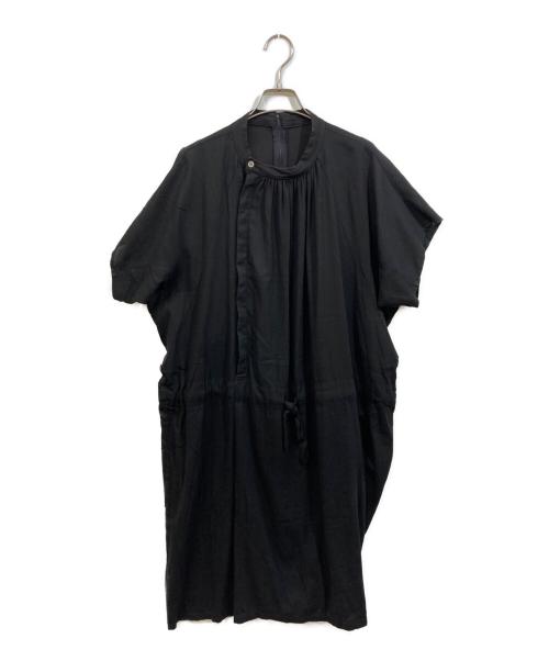 ZUCCA（ズッカ）ZUCCA (ズッカ) ウエストデザインワンピース ブラック サイズ:SIZE Mの古着・服飾アイテム