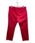 GUCCI (グッチ) ロゴ刺繍CHINO TROUSERS ショッキングピンク サイズ:SIZE 48：10000円