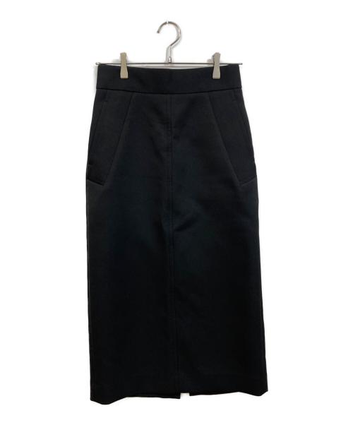 DESIGNWORKS（デザインワークス）DESIGNWORKS (デザインワークス) ミモレタイトスカート ブラック サイズ:SIZE 38の古着・服飾アイテム