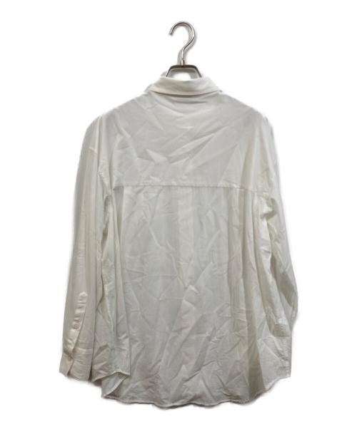 EVERYDAY I LIKE.（エヴリデイ アイ ライク）EVERYDAY I LIKE. (エヴリデイ アイ ライク) Cotton Sheer Wash shirt ホワイト サイズ:実寸をご確認くださいの古着・服飾アイテム