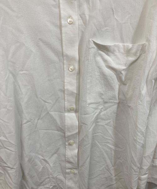 EVERYDAY I LIKE.（エヴリデイ アイ ライク）EVERYDAY I LIKE. (エヴリデイ アイ ライク) Cotton Sheer Wash shirt ホワイト サイズ:実寸をご確認くださいの古着・服飾アイテム