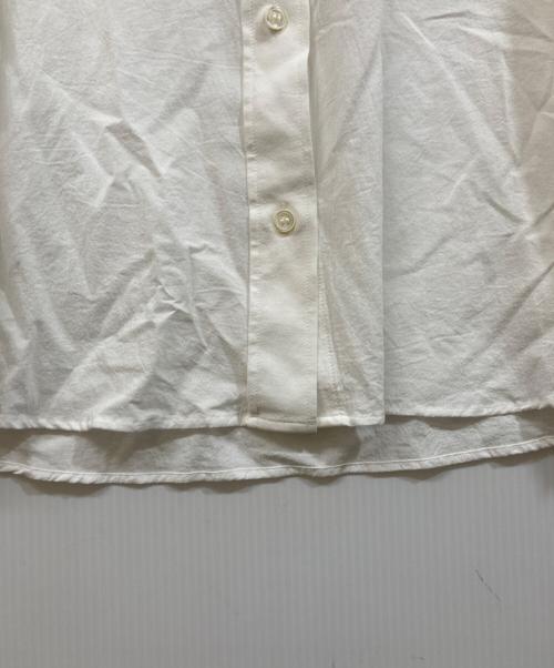 EVERYDAY I LIKE.（エヴリデイ アイ ライク）EVERYDAY I LIKE. (エヴリデイ アイ ライク) Cotton Sheer Wash shirt ホワイト サイズ:実寸をご確認くださいの古着・服飾アイテム