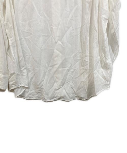 EVERYDAY I LIKE.（エヴリデイ アイ ライク）EVERYDAY I LIKE. (エヴリデイ アイ ライク) Cotton Sheer Wash shirt ホワイト サイズ:実寸をご確認くださいの古着・服飾アイテム