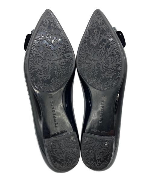 TEMPERATE（テンパレイト）TEMPERATE (テンパレイト) レインパンプス ブラック サイズ:SIZE 39の古着・服飾アイテム