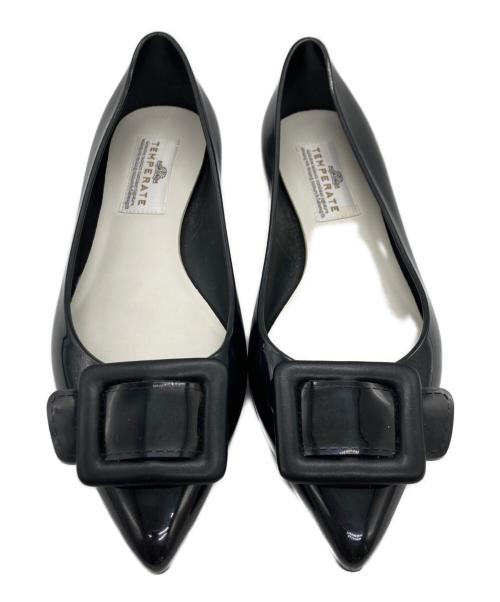 TEMPERATE（テンパレイト）TEMPERATE (テンパレイト) レインパンプス ブラック サイズ:SIZE 39の古着・服飾アイテム