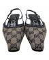 GUCCI (グッチ) GGスリングバックミッドヒールパンプス ベージュ サイズ:SIZE 37：25000円