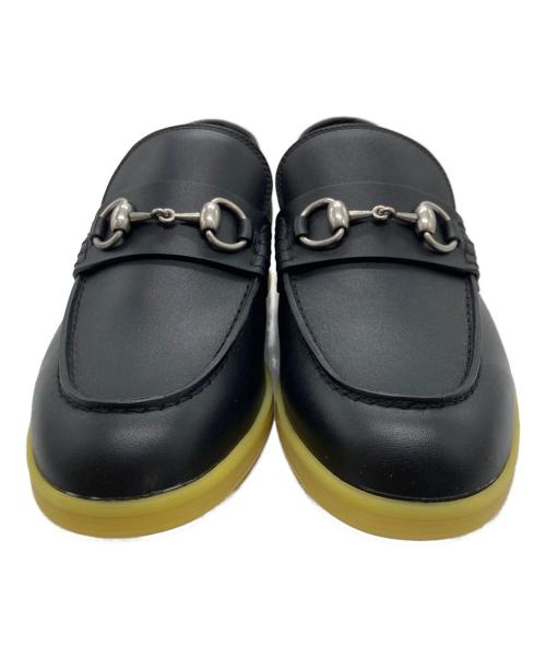 GUCCI（グッチ）GUCCI (グッチ) ホースビット ビット ローファー ブラック サイズ:SIZE 6の古着・服飾アイテム