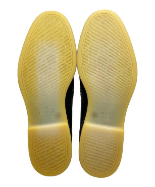 GUCCI（グッチ）GUCCI (グッチ) ホースビット ビット ローファー ブラック サイズ:SIZE 6の古着・服飾アイテム