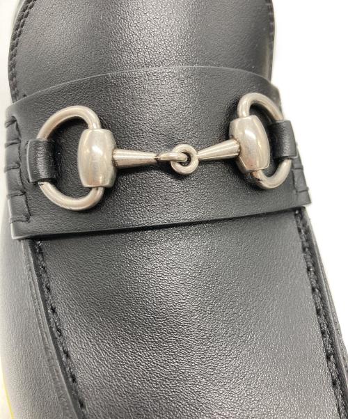 GUCCI（グッチ）GUCCI (グッチ) ホースビット ビット ローファー ブラック サイズ:SIZE 6の古着・服飾アイテム