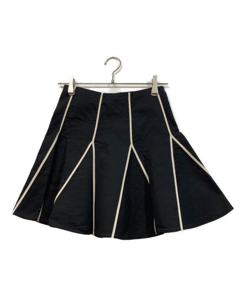 RED VALENTINO（レッドヴァレンティノ）RED VALENTINO (レッドヴァレンティノ) ミニスカート ブラック サイズ:	SIZE 38の古着・服飾アイテム
