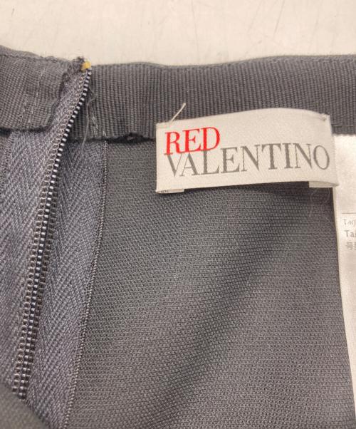 RED VALENTINO（レッドヴァレンティノ）RED VALENTINO (レッドヴァレンティノ) ミニスカート ブラック サイズ:	SIZE 38の古着・服飾アイテム