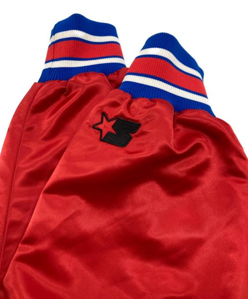 STARTER（スターター）STARTER (スターター) ナイロンジャケット レッド サイズ:	SIZE Lの古着・服飾アイテム