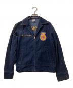 VINTAGEヴィンテージ）の古着「FFA JACKET」｜ネイビー