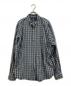 RALPH LAURENラルフローレン）の古着「チェックシャツ」｜ネイビー