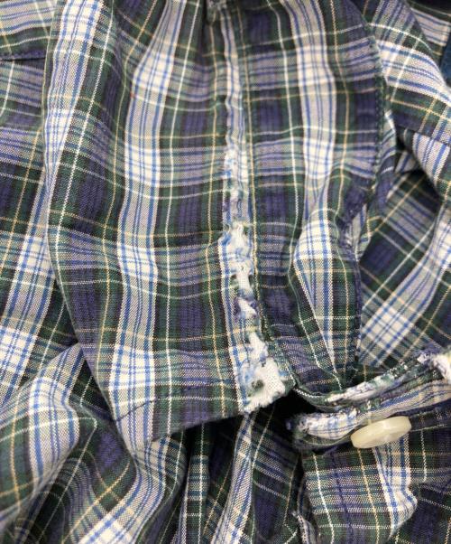 RALPH LAUREN（ラルフローレン）RALPH LAUREN (ラルフローレン) チェックシャツ ネイビー サイズ:XLの古着・服飾アイテム