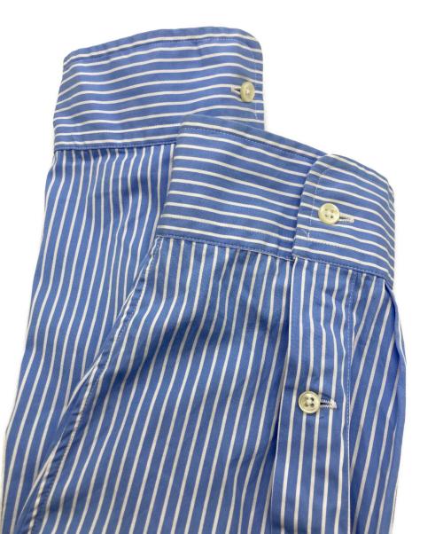 RALPH LAUREN（ラルフローレン）RALPH LAUREN (ラルフローレン) ストライプシャツ スカイブルー サイズ:SIZE XXLの古着・服飾アイテム