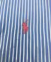 中古・古着 RALPH LAUREN (ラルフローレン) ストライプシャツ スカイブルー サイズ:SIZE XXL：5000円