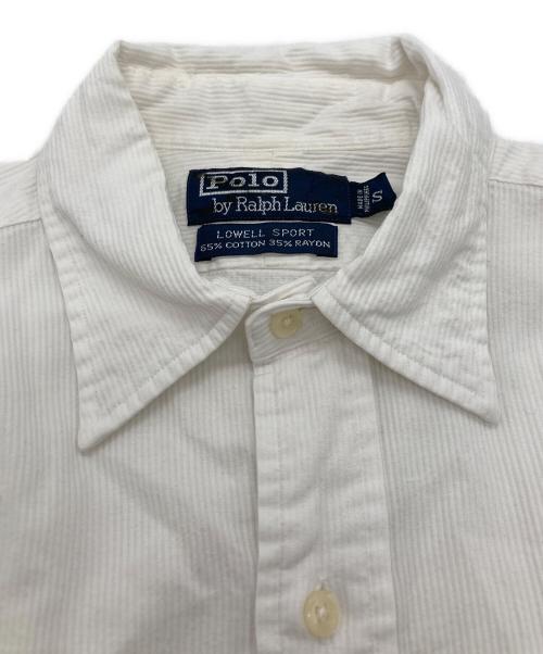 POLO RALPH LAUREN（ポロ・ラルフローレン）POLO RALPH LAUREN (ポロ・ラルフローレン) 長袖シャツ ホワイト サイズ:SIZE Sの古着・服飾アイテム