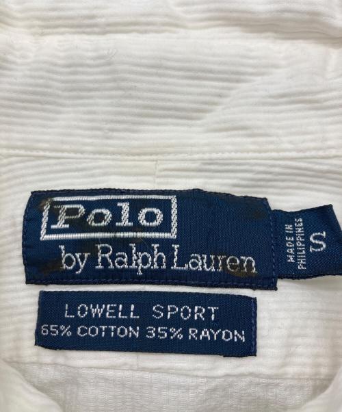 POLO RALPH LAUREN（ポロ・ラルフローレン）POLO RALPH LAUREN (ポロ・ラルフローレン) 長袖シャツ ホワイト サイズ:SIZE Sの古着・服飾アイテム