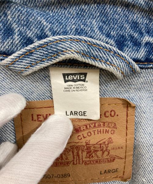 LEVI'S（リーバイス）LEVI'S (リーバイス) デニムジャケット インディゴ サイズ:	SIZE Lの古着・服飾アイテム