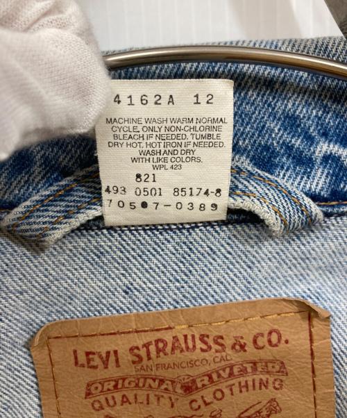 LEVI'S（リーバイス）LEVI'S (リーバイス) デニムジャケット インディゴ サイズ:	SIZE Lの古着・服飾アイテム