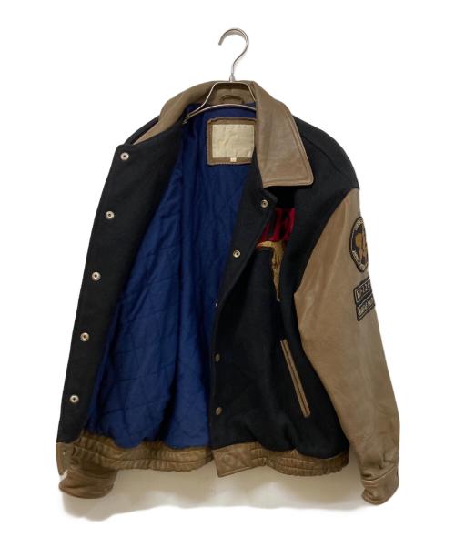 JFA（ジェーエフエー）JFA (ジェーエフエー) スタジャン ブラウン×ブラック サイズ:	SIZE Lの古着・服飾アイテム