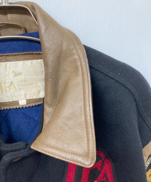 JFA（ジェーエフエー）JFA (ジェーエフエー) スタジャン ブラウン×ブラック サイズ:	SIZE Lの古着・服飾アイテム