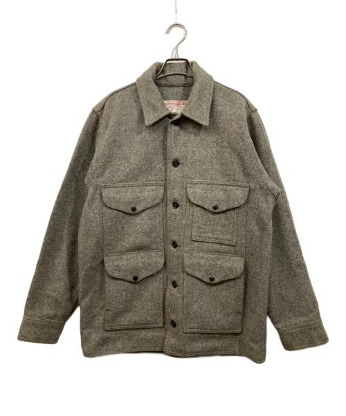 FILSON GARMENT（フィルソン ガーメント）FILSON GARMENT (フィルソン ガーメント) Mackinaw Wool Cruiser Jacket グレー サイズ:40の古着・服飾アイテム