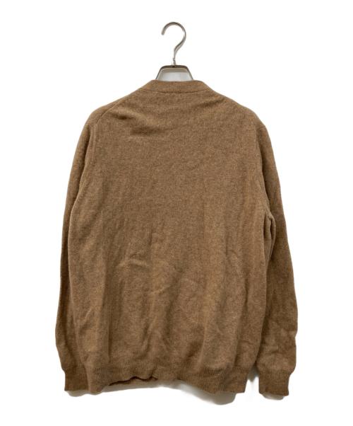 LACOSTE（ラコステ）LACOSTE (ラコステ) ウールカーディガン ブラウン サイズ:	SIZE 5の古着・服飾アイテム