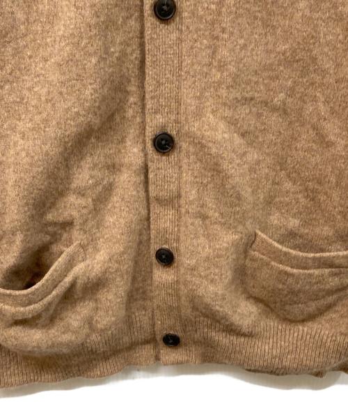 LACOSTE（ラコステ）LACOSTE (ラコステ) ウールカーディガン ブラウン サイズ:	SIZE 5の古着・服飾アイテム