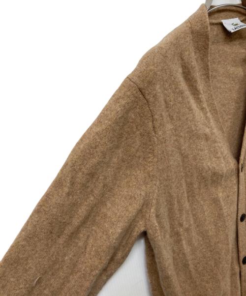 LACOSTE（ラコステ）LACOSTE (ラコステ) ウールカーディガン ブラウン サイズ:	SIZE 5の古着・服飾アイテム