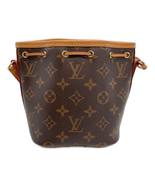 LOUIS VUITTON（ルイ ヴィトン）LOUIS VUITTON (ルイ ヴィトン) モノグラム ナノ ノエ ショルダーバッグ ブラウンの古着・服飾アイテム