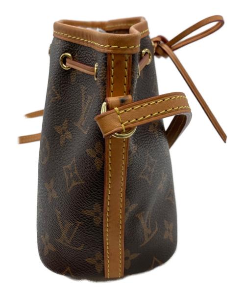 LOUIS VUITTON（ルイ ヴィトン）LOUIS VUITTON (ルイ ヴィトン) モノグラム ナノ ノエ ショルダーバッグ ブラウンの古着・服飾アイテム