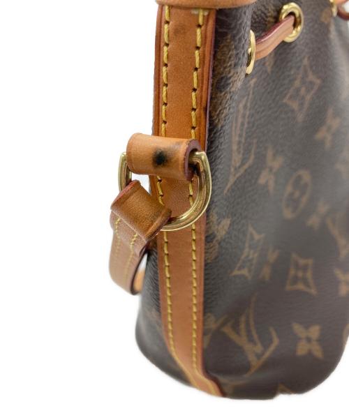 LOUIS VUITTON（ルイ ヴィトン）LOUIS VUITTON (ルイ ヴィトン) モノグラム ナノ ノエ ショルダーバッグ ブラウンの古着・服飾アイテム