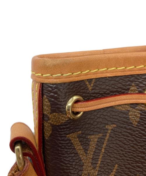 LOUIS VUITTON（ルイ ヴィトン）LOUIS VUITTON (ルイ ヴィトン) モノグラム ナノ ノエ ショルダーバッグ ブラウンの古着・服飾アイテム